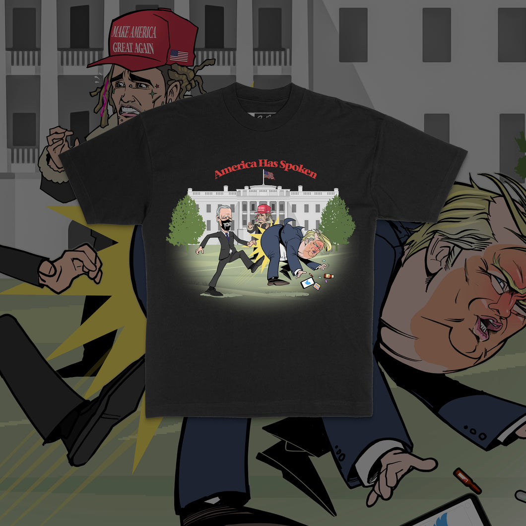 Toxik America Has Spoken Trump T-Shirt (BLACK)